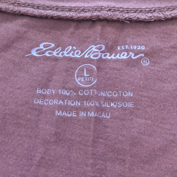 Eddie Bauer Women's Petite Shirt - Picture 6 of 7